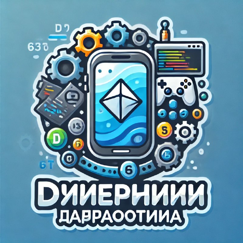 Первый вариант логотипа дневника разработки Genesyx, сгенерированный ChatGPT